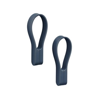 Modré silikonové poutko 2 ks Loop – Zone