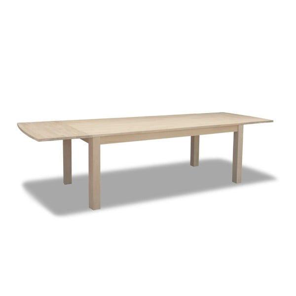 Přídavná deska k jídelnímu stolu z dubového dřeva 100x50 cm Paris – Furnhouse