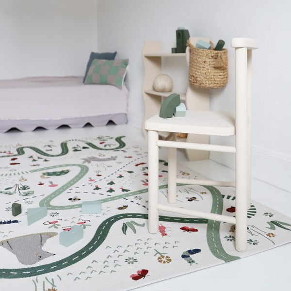 Krémový dětský hrací koberec 123x180 cm Garden Life – Nattiot-image-2