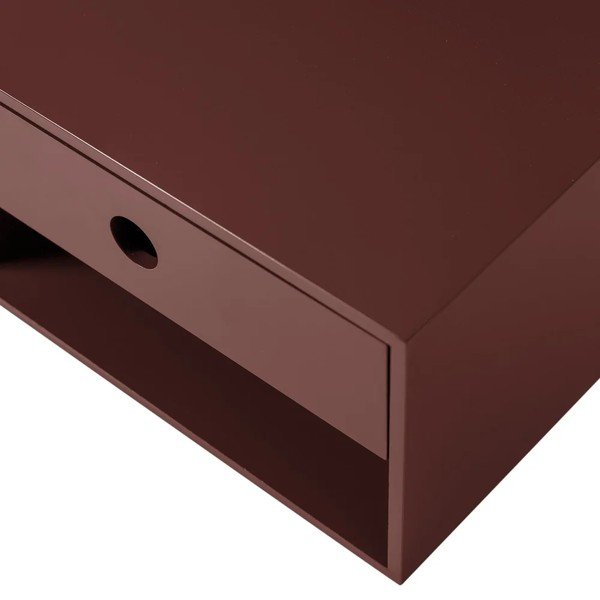 Vínový noční stolek z MDF Nancy – WOOOD-image-3