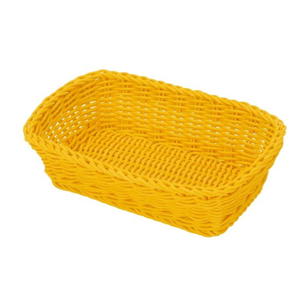 Košík Korb Yellow, 26,5x19x7 cm