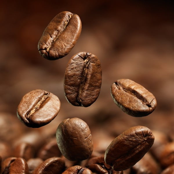 Obraz Kávová zrna, 28x28 cm