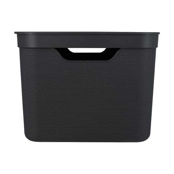 Plastový úložný box s víkem Deco  - Rotho-image-2