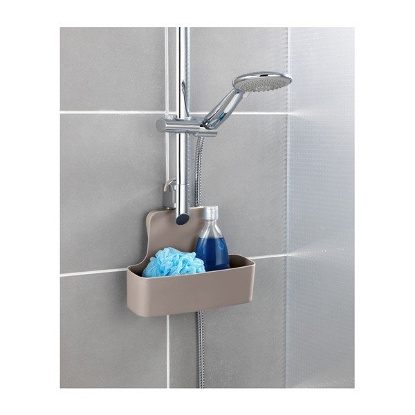 Béžová závěsná polička do sprchy Wenko Barcelona-image-4