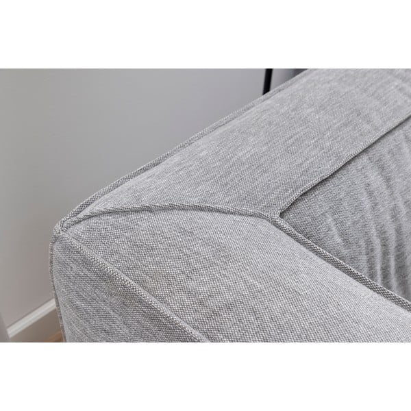 Světle šedý modul lenošky k pohovce Bonami Selection Fairfield, levý roh-image-1