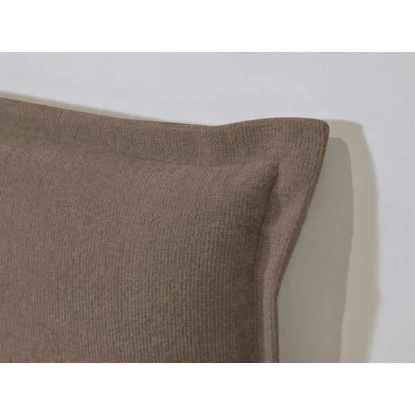 Hnědá/přírodní dvoulůžková postel s roštem 180x200 cm Charlie – Bobochic Paris-image-4