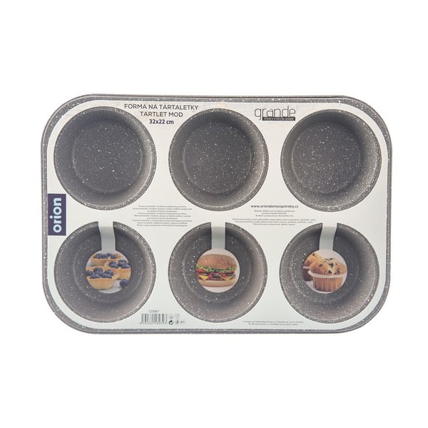 Kovová forma na pečení muffinů 22x32 cm Grande – Orion-image-2