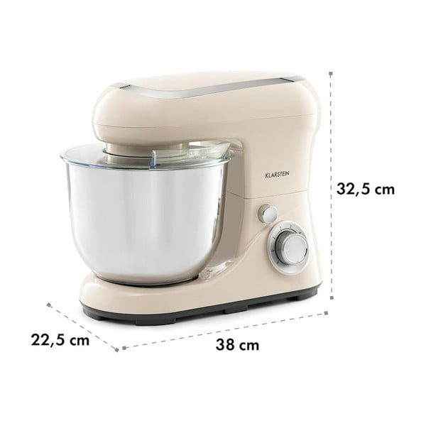 Béžový kuchyňský robot Klarstein Bella Pico 2G-image-3