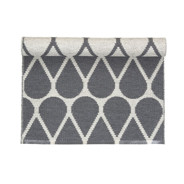 Tmavě šedý vnitřní a venkovní běhoun 70x200 cm Otis Granit – Pappelina-image-4