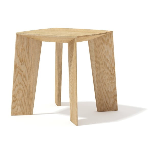 Konferenční stolek z masivního dubového dřeva Javorina Tin Tin, 35 cm