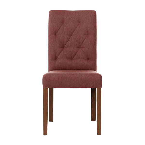 Cihlově červená židle Rodier Alepine