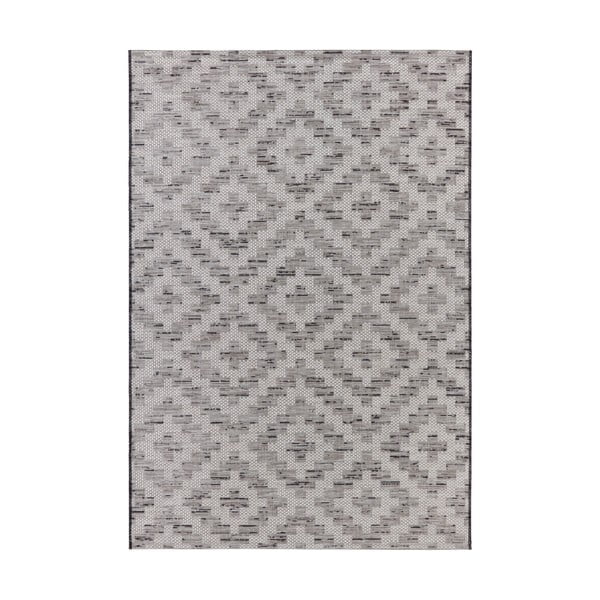 Krémovo-šedý koberec vhodný do exteriéru Elle Decoration Curious Creil, 115 x 170 cm