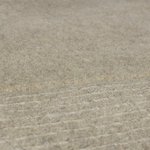 Béžový vlněný běhoun 60x230 cm – Flair Rugs-image-3