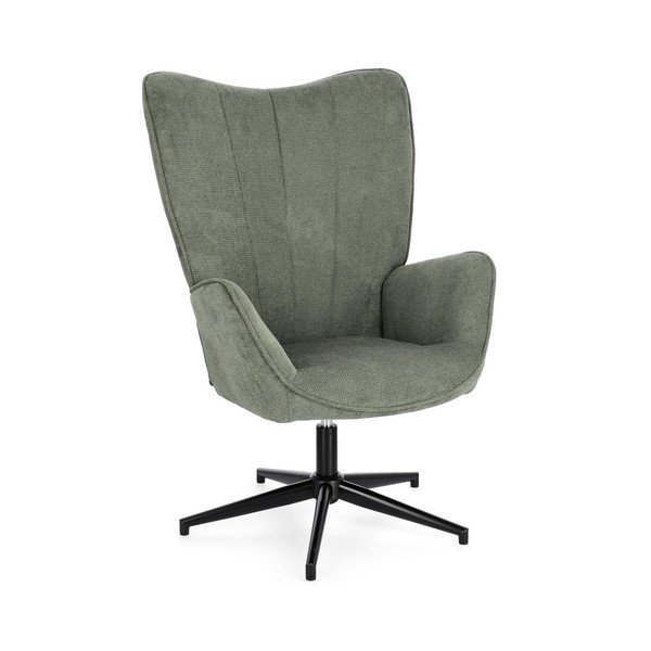 Zelené otočné křeslo Inas – Bizzotto