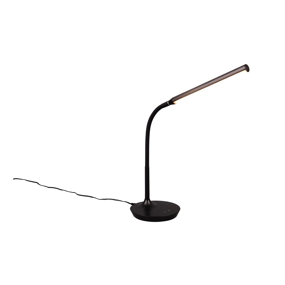 Černá LED stolní lampa (výška 38 cm) Toro – Trio