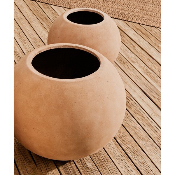 Betonový obal na květináč ø 66 cm Solna – Kave Home-image-2