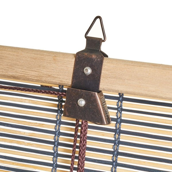 Modro-hnědá bambusová roleta 90x180 cm Natural Life – Casa Selección-image-3