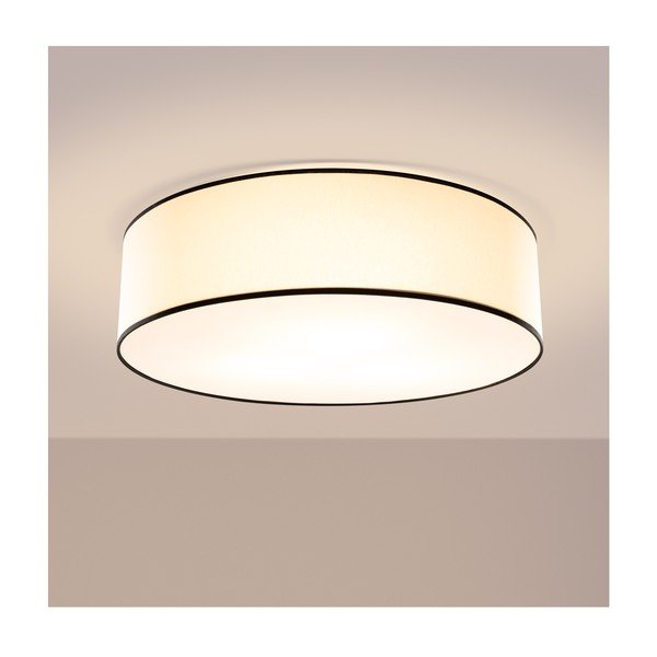 Bílé papírové stropní svítidlo ø 60 cm TOP – Thoro-image-2