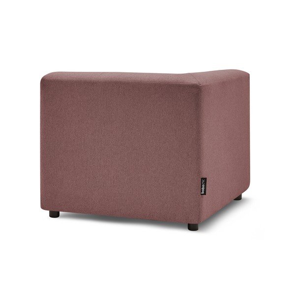 Tmavě růžový modul pohovky Kleber - Bobochic Paris-image-3