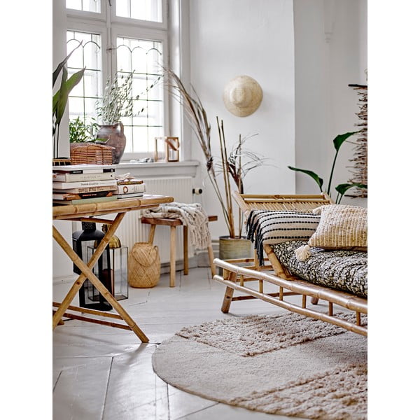 Bambusové zahradní lehátko v přírodní barvě Sole – Bloomingville-image-1