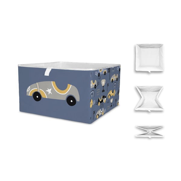 Látkový dětský úložný box Ralley - Butter Kings-image-2