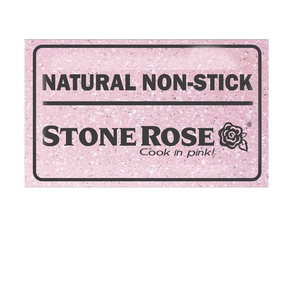 Růžový hrnec s pokličkou Bisetti Stonerose Casseruola, ø 24 cm-image-2