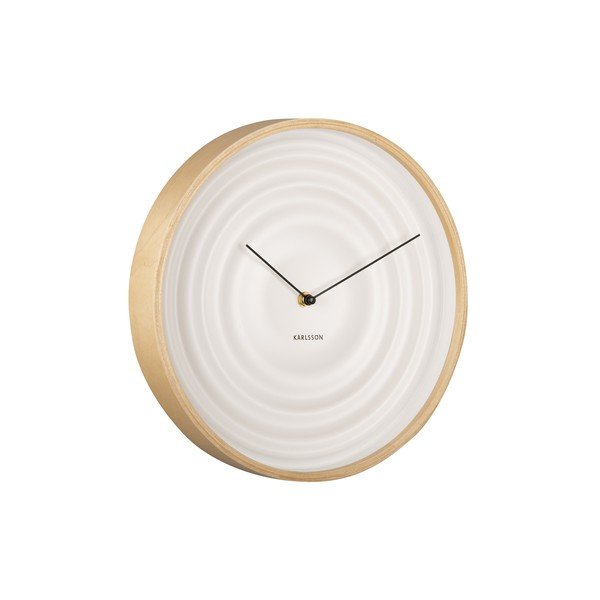 Bílé nástěnné hodiny Karlsson Ribble, ø 31 cm-image-2