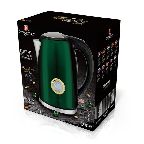 Zelená rychlovarná konvice 1.7 l Emerald Collection - BerlingerHaus-image-2