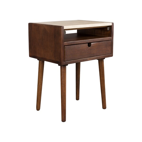 Hnědý noční stolek Arda – Dutchbone-image-2