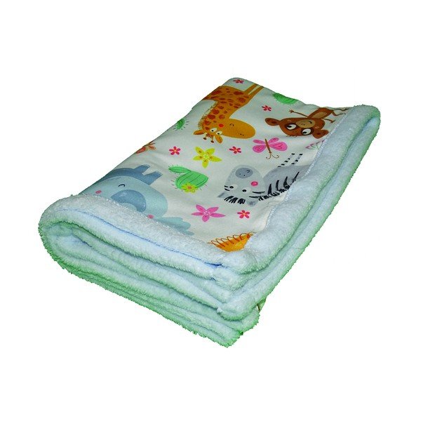 Světle modrá dětská deka 80x100 cm – OYO kids-image-2