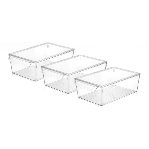 Plastový organizer do lednice 3 ks – Hermia
