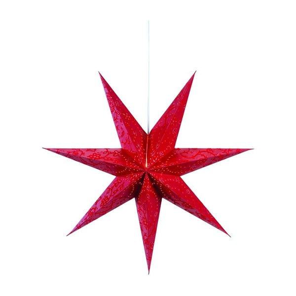 Svítící hvězda Aratorp Red, 75 cm