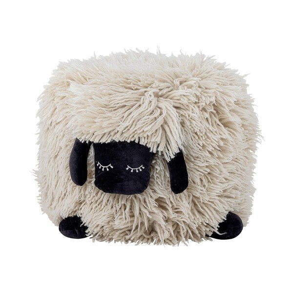 Krémový vlněný dětský sedací vak Dolly – Bloomingville Mini