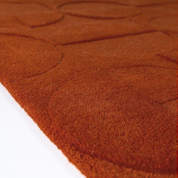 Ručně tkaný vlněný koberec v terakotové barvě 200x290 cm Gigi – Flair Rugs-image-2