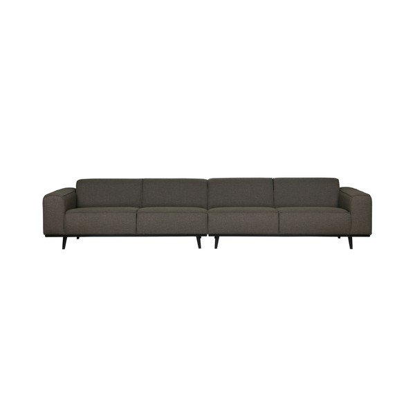 Zelená čtyřmístná pohovka BePureHome Statement, délka 372 cm
