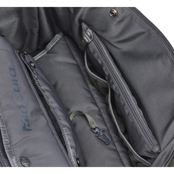 Tmavě šedá přepravní taška pro psa 22x40 cm Sporta Asphalt S – MiaCara-image-3