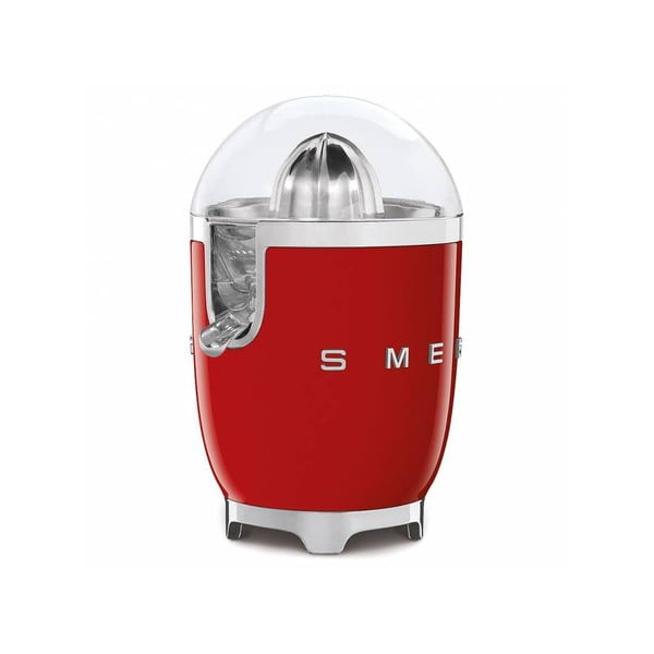 Červený citrusový odšťavňovač SMEG 50's Retro Style