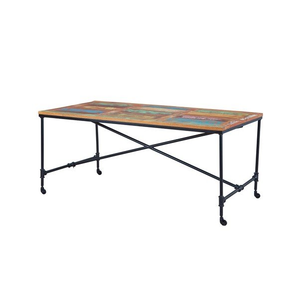 Jídelní stůl z recyklovaného mangového dřeva Interlink Coffee