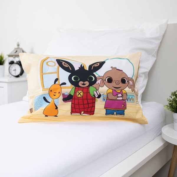 Bavlněné dětské povlečení do postýlky 100x135 cm Králíček Bing Playroom – Jerry Fabrics-image-3