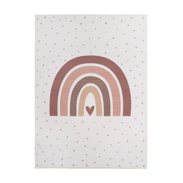 Krémový pratelný dětský koberec 160x230 cm Coco 1132 – Ayyildiz Carpets