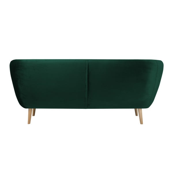 Zelená třímístná pohovka Mazzini Sofas Benito-image-4