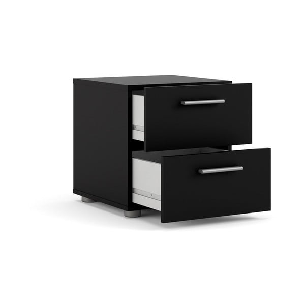 Černý noční stolek Pepe - Tvilum-image-3