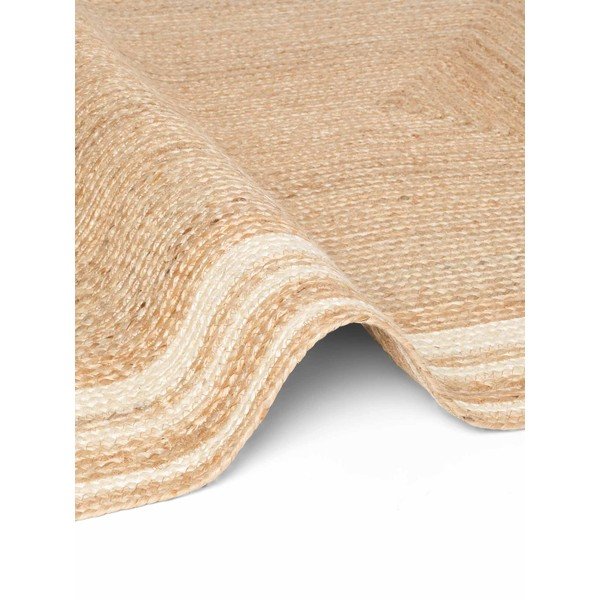 Krémový/v přírodní barvě ručně tkaný jutový koberec 160x230 cm Jutta – Hanse Home-image-3