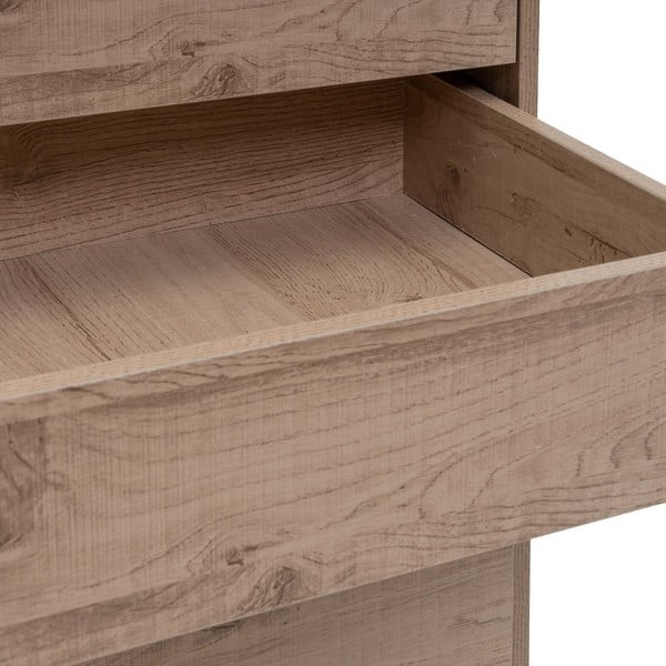 Otevřená modulární skříň v dekoru dubu v přírodní barvě 60x180x45 cm Modular – Casa Selección-image-3