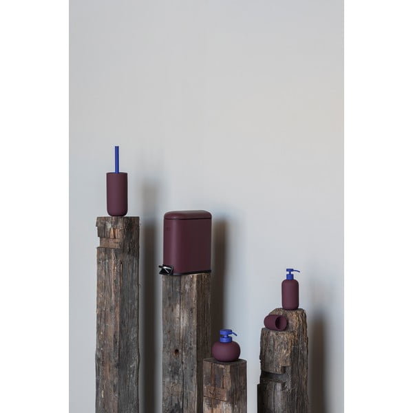 Tmavě fialový keramický dávkovač mýdla 120 ml Lotus Play – Mette Ditmer Denmark-image-3