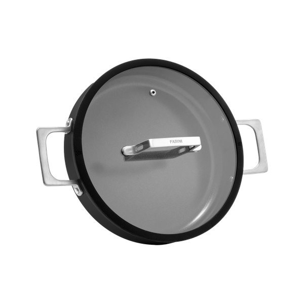 Pánev s poklicí/s keramickým povrchem ø 28 cm Meda 4.0 – FABINI-image-3