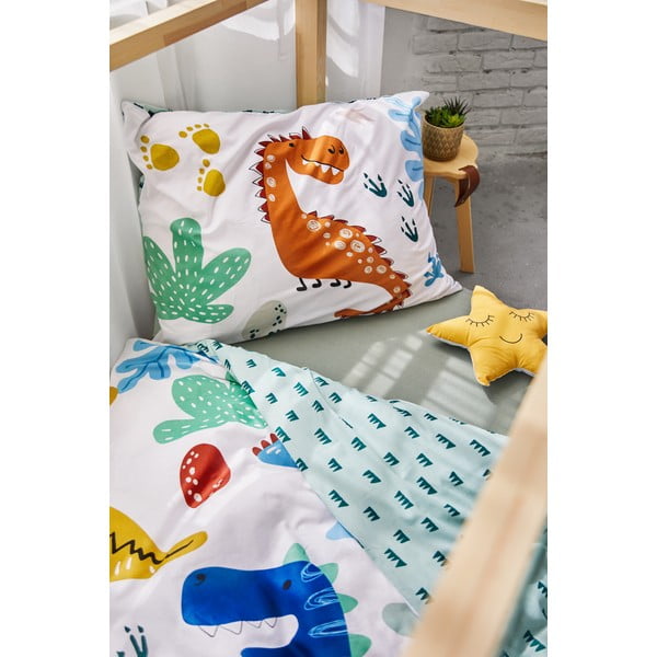 Bavlněné dětské povlečení na jednolůžko 140x200 cm Dinos – Bonami Selection-image-2