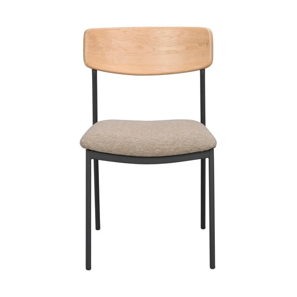 Jídelní židle v béžovo-přírodní barvě v sadě 2 ks Maymont – Rowico-image-2