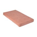 Světle růžové manšestrové pěnové hřiště 75x41x7 cm Bloque Montessori – Little Nice Things