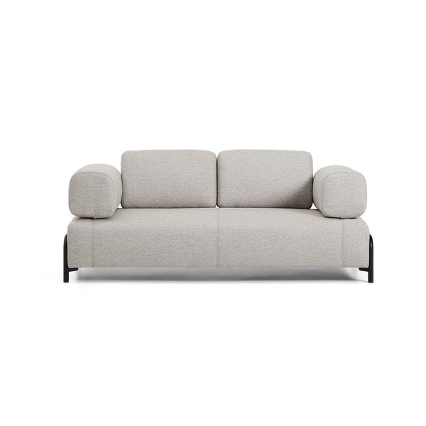 Šedobéžová modulární pohovka 200 cm Compo – Kave Home